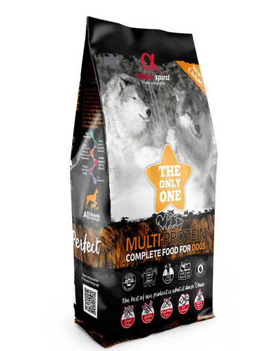 ALPHA SPIRIT Hrana uscata caine Multiprotein 12 kg