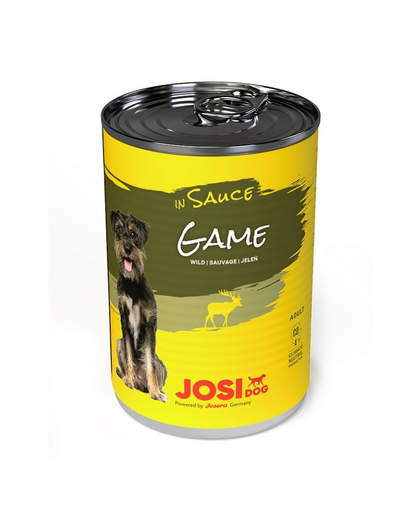 JOSERA JosiDog vanat in sos 415g hrana umeda caine adult