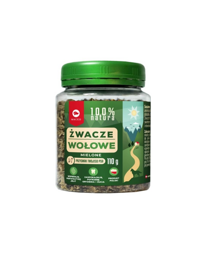 MACED 100% Natura Recompensa caine, vita maruntita 110g