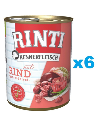 RINTI Kennerfleisch Beef vita 6x800 g hana caini