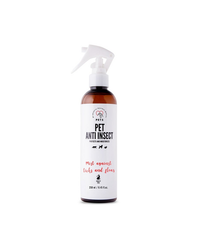 PETS Anti Insect Spray antiparazitar 250 ml caini si pisici, cu efect hidratant