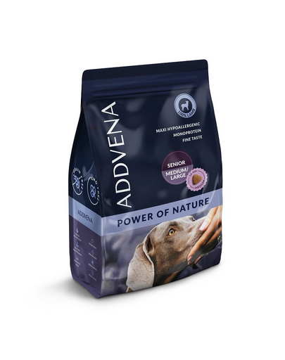 ADDVENA Power of Nature Senior medium&large 2,5 kg caini senior rasa medie, mare