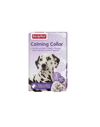 BEAPHAR Calming Collar zgarda cu efect relaxare pentru caini 65 cm