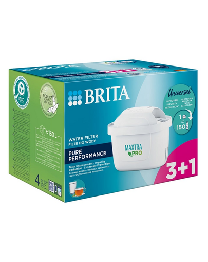 BRITA Set filtre de apa MAXTRA PRO Pure Performance 3+1 (4 buc)