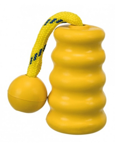 TRIXIE Jucărie din cauciuc natural Sporting MOTo-Fun 9 cm / 22 cm