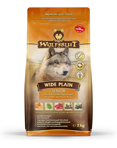 Hrană câini alergici, fără cereale Wolfsblut Wide Plain Adult 12,5 kg