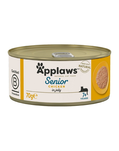 APPLAWS Cat Senior Chicken conserva hrana pisica senior, cu pui 70 g