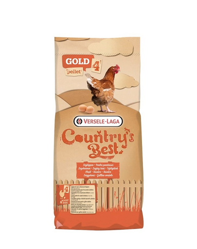VERSELE-LAGA Country's Best Gold 4 Gallico Pellet 20kg furaj pentru gaini ouatoare