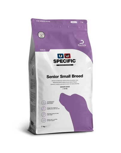 SPECIFIC Dog CGD-S Senior Small Breed 7 kg hrana caini senior talie mica