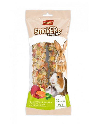 VITAPOL Smakers gustare cu legume pentru rozatoare si iepuri 90 g
