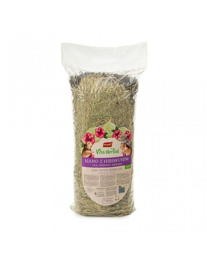 VITAPOL Vita Herbal Fan cu hibiscus pentru rozatoare si iepuri 800g