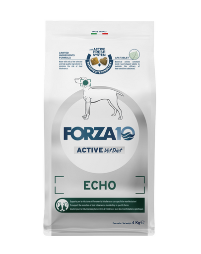 FORZA 10 Oto/Echo Active Hrana veterinara pentru caini cu probleme ale urechii 4 kg
