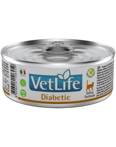 FARMINA Vet Life Diabetic 85 g hrana veterinara umeda pisici