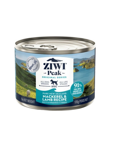 ZIWIPEAK Dog Original Series macrou si miel hrana pentru caini 170 g