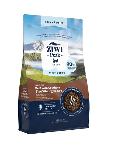 ZIWIPEAK Cat Steam & Dried hrana pisici, cu vita 2,2 kg