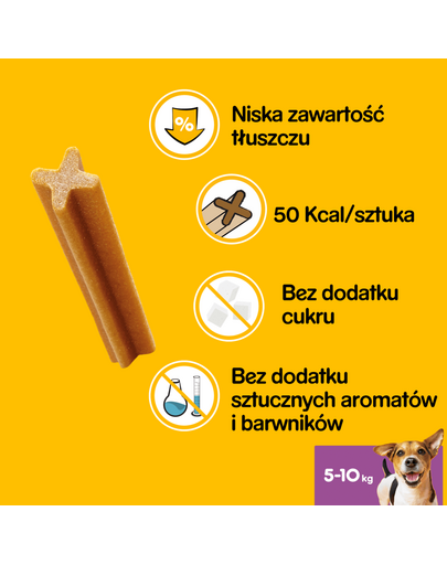 PEDIGREE Dentastix (rase mici) recompense dentare caini 56 buc - 8x110g