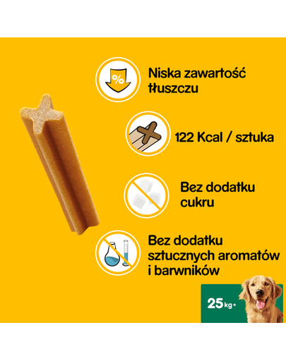 PEDIGREE Dentastix (rase mari) recompense dentare caini 56 buc (8x270g)