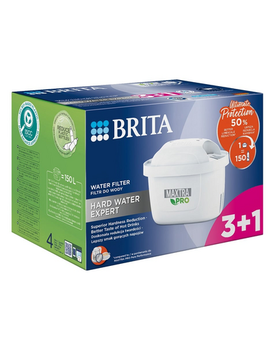 BRITA Filtre pentru apa MAXTRA PRO Hard Water Expert 3+1 (4 buc)
