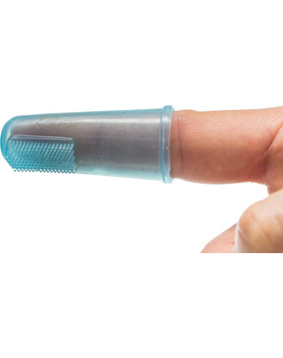 TRIXIE Set de periuțe de dinți din silicon pentru câine / pisică 6cm 2 buc