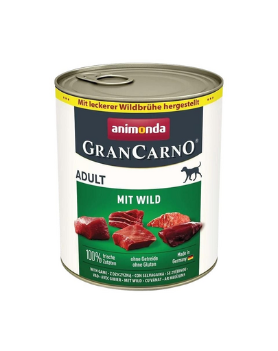 ANIMONDA Grancarno Adult carne vanat conserva pentru caini 800 g