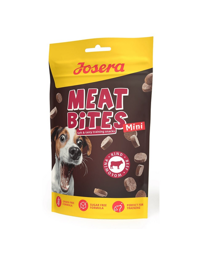 JOSERA Meat Bites Mini Beef recompense caini rase mici, cu vita 70g