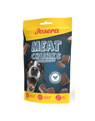 JOSERA Meat Chunks Chicken recompensa din pui uscat 70g