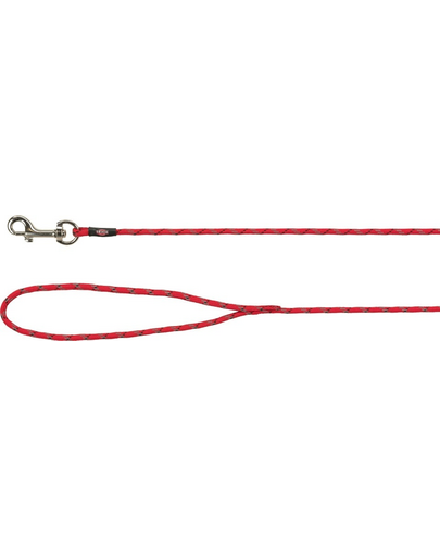 TRIXIE Junior lesa de dresaj pentru catei XXS–XS: 8 m/ 4 mm rosu