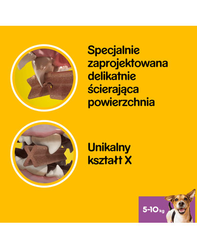 PEDIGREE Dentastix (rase mici) recompense dentare caini 56 buc - 8x110g