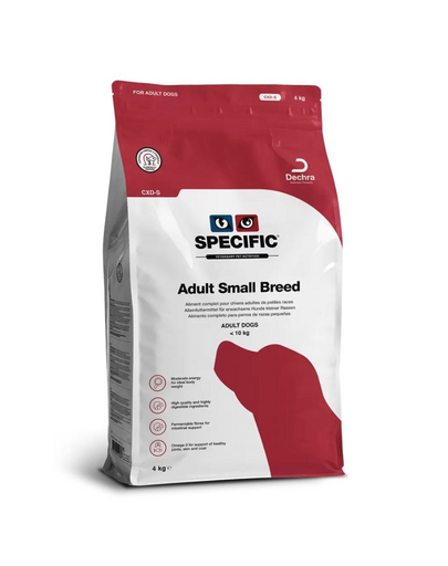 SPECIFIC Dog CXD-S Adult Small Breed 4 kg hrana caine talie mica