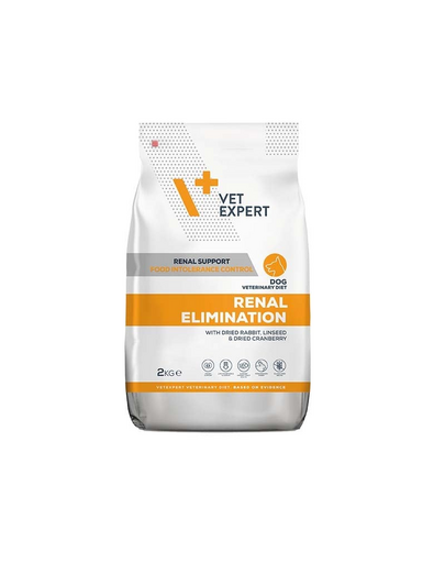 VET EXPERT Veterinary Diet Dog Renal Elimination 2 kg regim caini cu insuficienta renala