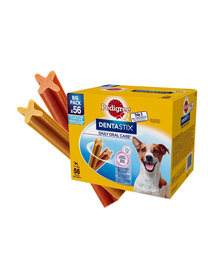 PEDIGREE Dentastix (rase mici) recompense dentare caini 56 buc - 8x110g