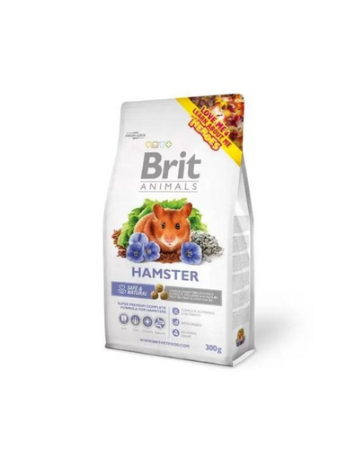 BRIT ANIMALS Hamster Complete 300g pentru hamsteri