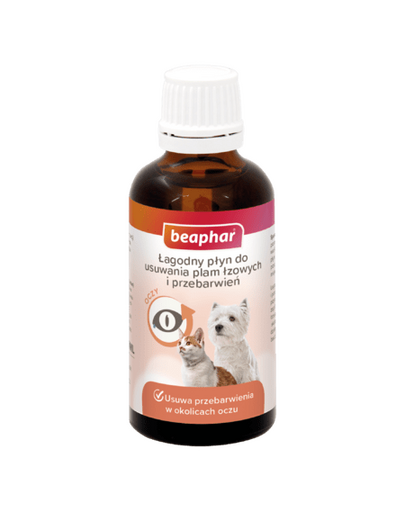 BEAPHAR Solutie curatare pete lacrimale caini si pisici 50 ml