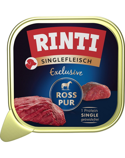 RINTI Singlefleisch Pure 150g hrană monoproteică cal câini