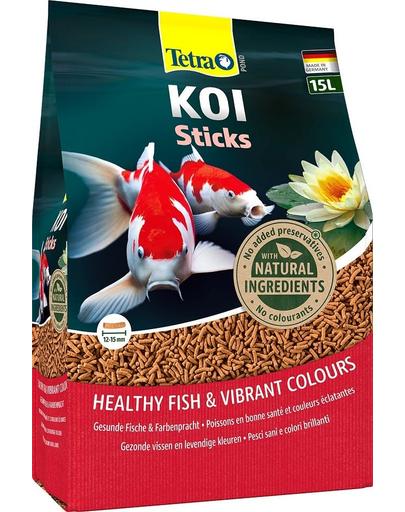 TETRA Pond KOI Sticks 15 L Hrana pentru crap KOI pentru iaz