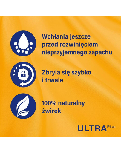 CATSAN Ultra Plus 15l Nisip compactor pentru litiera