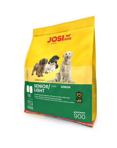 JOSERA JosiDog Senior Light 900 g hrana pentru caini batrani si mai putin activi
