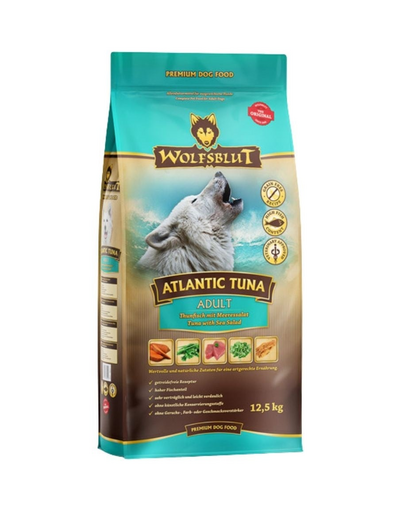 WOLFSBLUT Atlantic Tuna Adult Mancare caini adulti, cu ton 12,5 kg