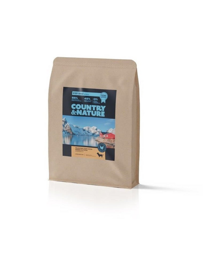 COUNTRY&NATURE Oceanic White Fish Recipe 2 kg hrana cu peste alb pentru caini