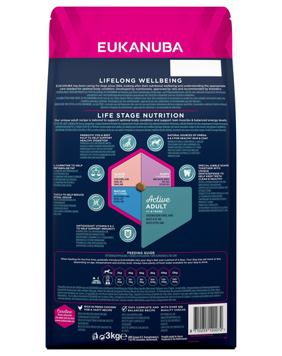 EUKANUBA Adult Small Breeds Chicken 3 kg