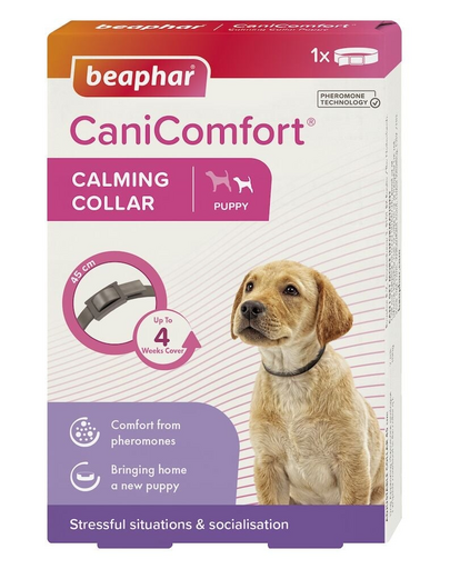 BEAPHAR CaniComfort Calmin Collar Puppy 45 cm zgarda cu feromoni pentru căței