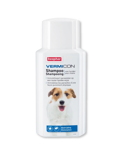 BEAPHAR Vermicon șampon antiparazitar câini 200 ml