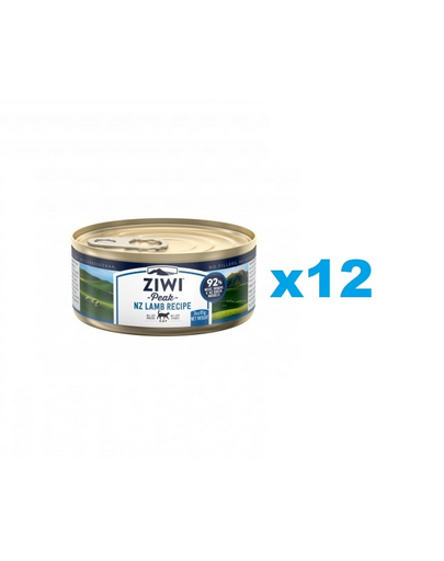 ZIWIPEAK Cat Lamb hrana umeda pisici 12 x 85 g cu miel