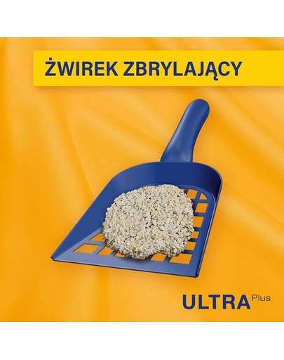 CATSAN Ultra Plus 15l Nisip compactor pentru litiera