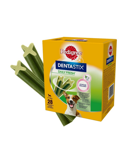 PEDIGREE DentaStix Daily Fresh Batoane caini talie mica, cu pui 28 buc
