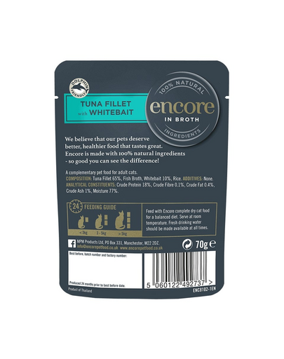 ENCORE Cat ton in supa penru pisici 16x70g