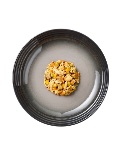 ENCORE Dog conserve pentru caini 12x156g pui cu ficat de vita si legume in sos