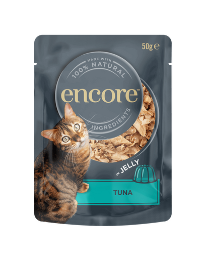 ENCORE Cat Multipak 20x50g mix arome peste in jeleu pentru pisici