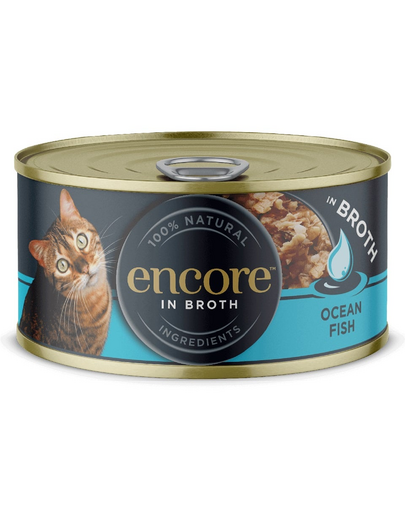 ENCORE Cat peste oceanic in sos conserve pisici 16x70g