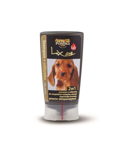 Sampon pentru caini PCHEŁKA Luxline contra ectoparaziti 200ml cu balsam